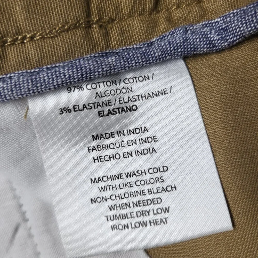 Oneill Chino Shorts Mens 36 (Actual 38" Waist)  Standard Fit 38 X 10 Tan - Picture 3 of 11